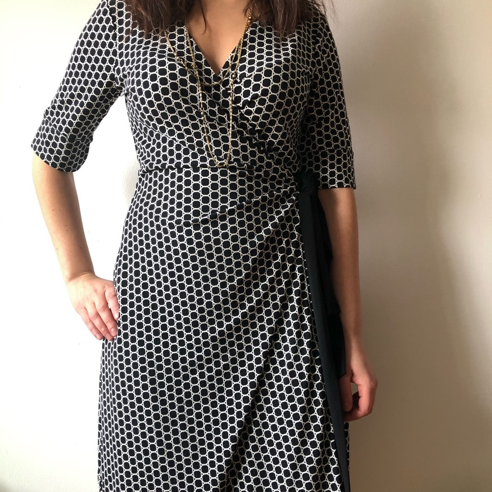 Ann Taylor wrap dress.